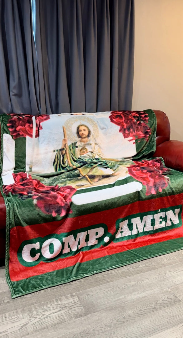 San Judas Luxury Blanket (65x90)