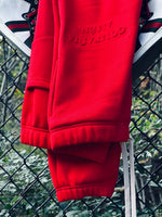 Load image into Gallery viewer, Deep Red Sweatpants (400 GSM)
